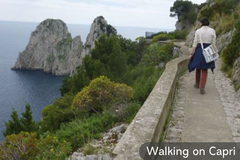 Walking Capri Amalfi Coast walking tour Italy
